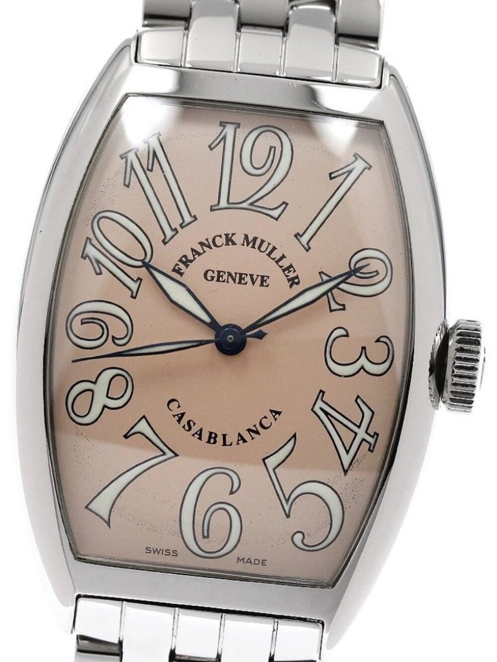 FRANCK MULLER Casablanca 5850 pink Dial Automatic Men's Watch_951098